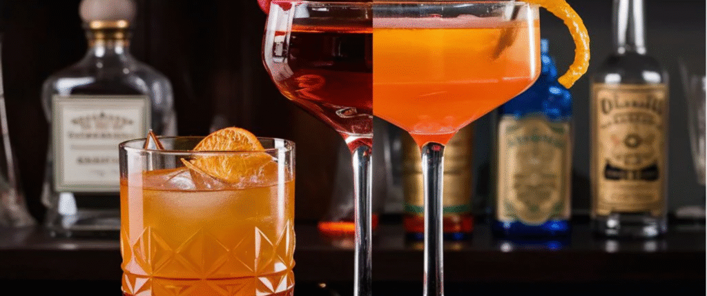 craft cocktails
classic drinks

